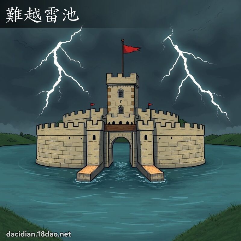 难越雷池 - 国语大辞典配图