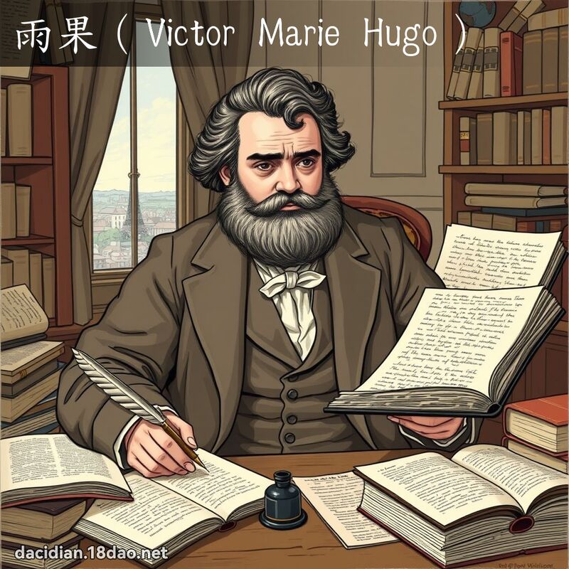 雨果（Victor Marie Hugo） - 國語大辭典配圖