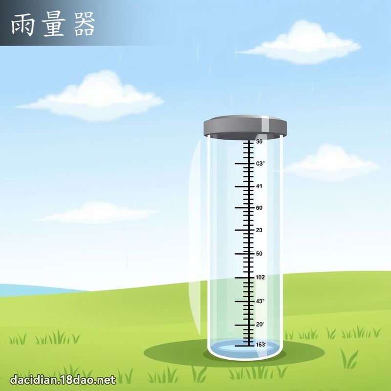 雨量器 - 国语大辞典配图