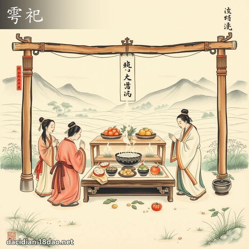 雩祀 - 国语大辞典配图