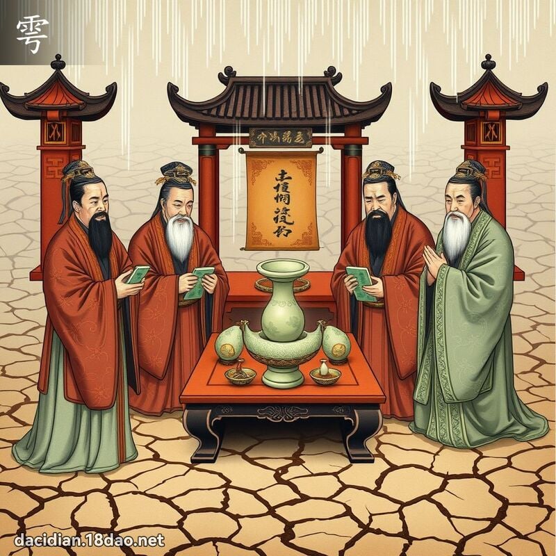 漢字: 雩 (多音字)
