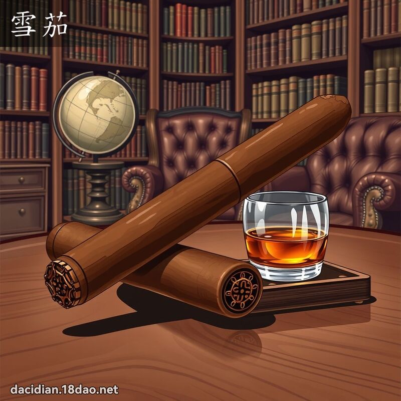 雪茄 - 國語大辭典配圖