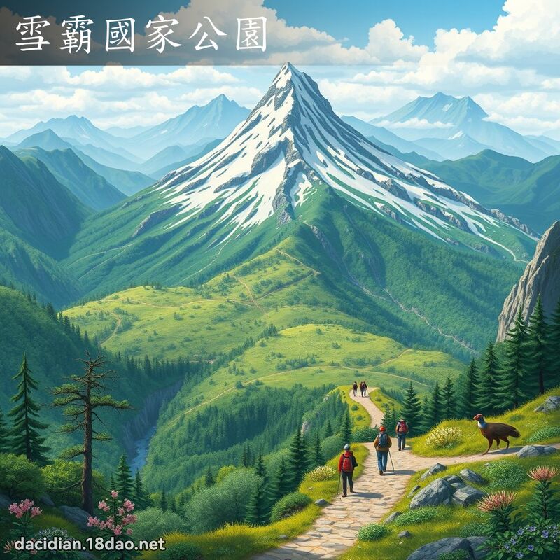 雪霸国家公园 - 国语大辞典配图