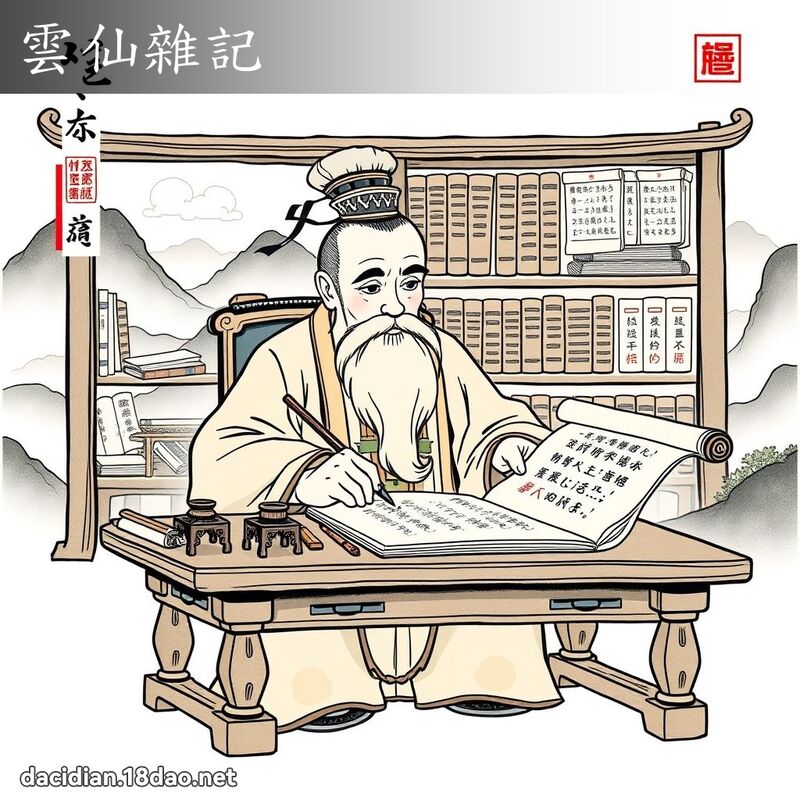 雲仙雜記 - 國語大辭典配圖