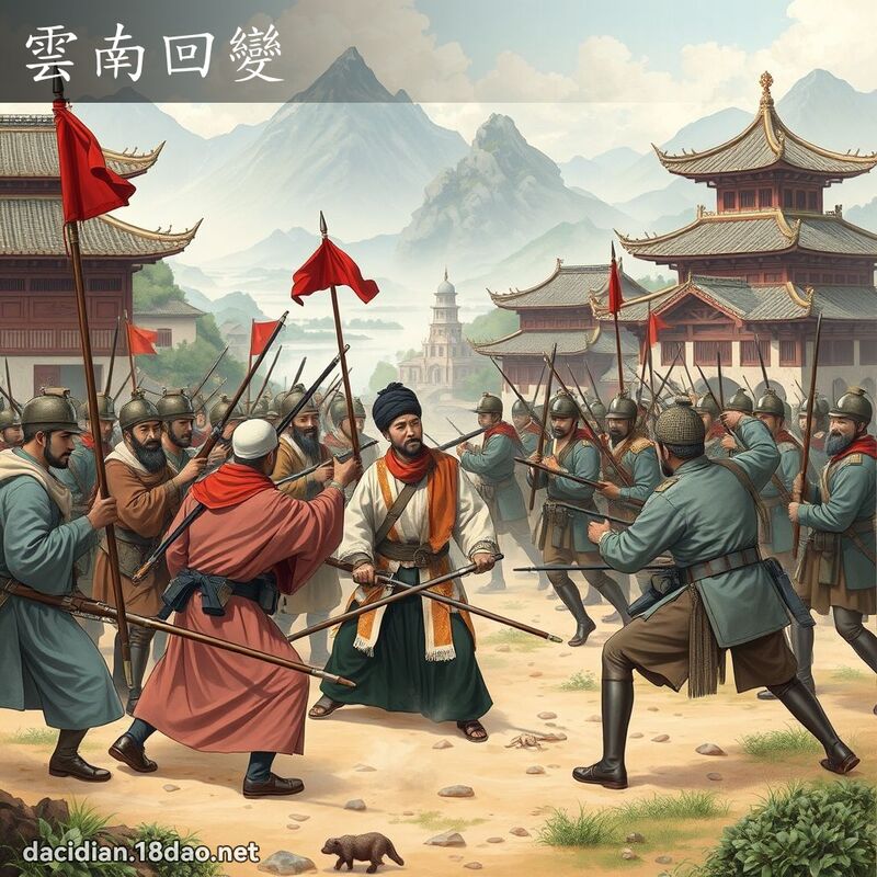 雲南回變 - 國語大辭典配圖