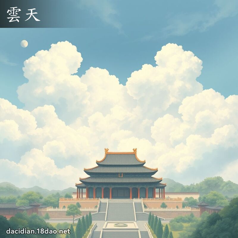 云天 - 国语大辞典配图