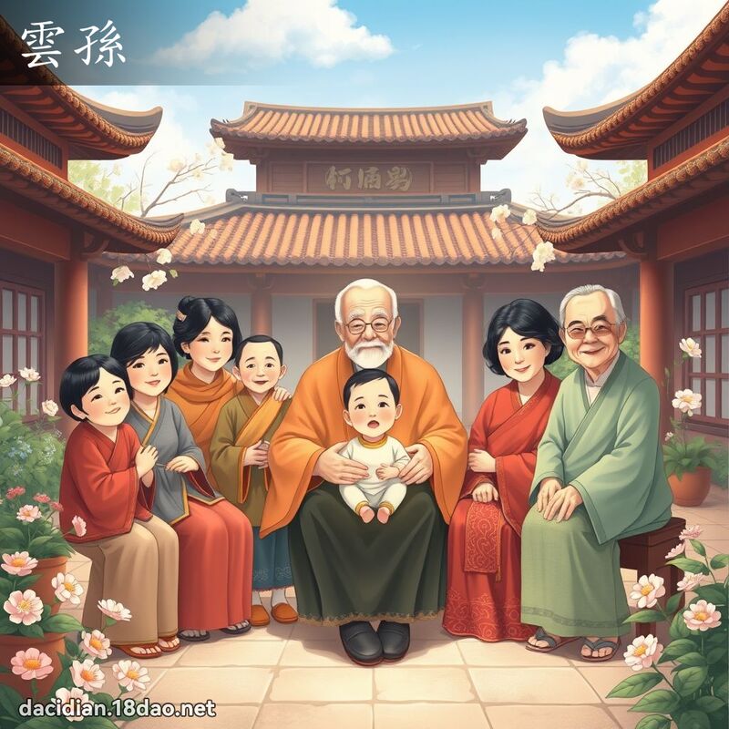云孙 - 国语大辞典配图