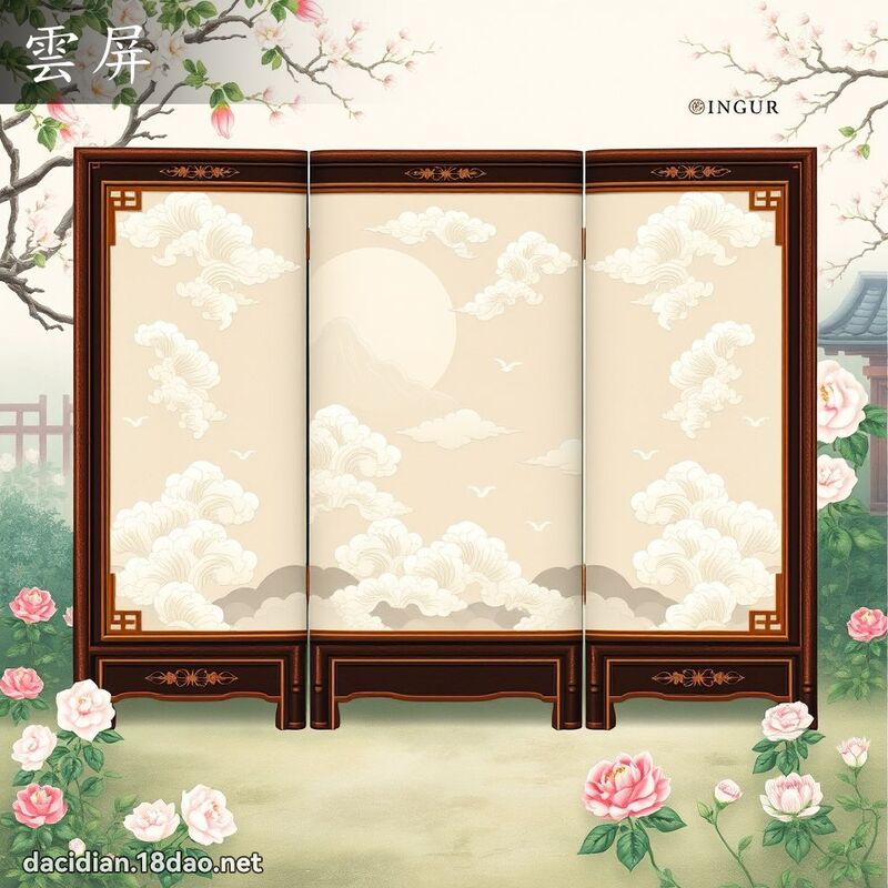 云屏 - 国语大辞典配图