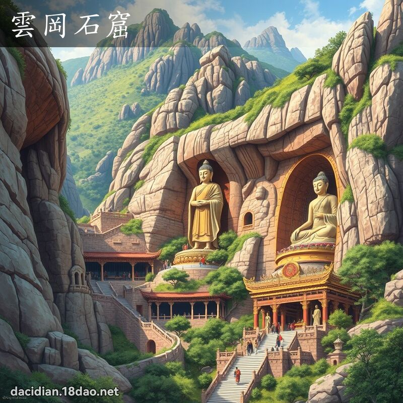 云冈石窟 - 国语大辞典配图