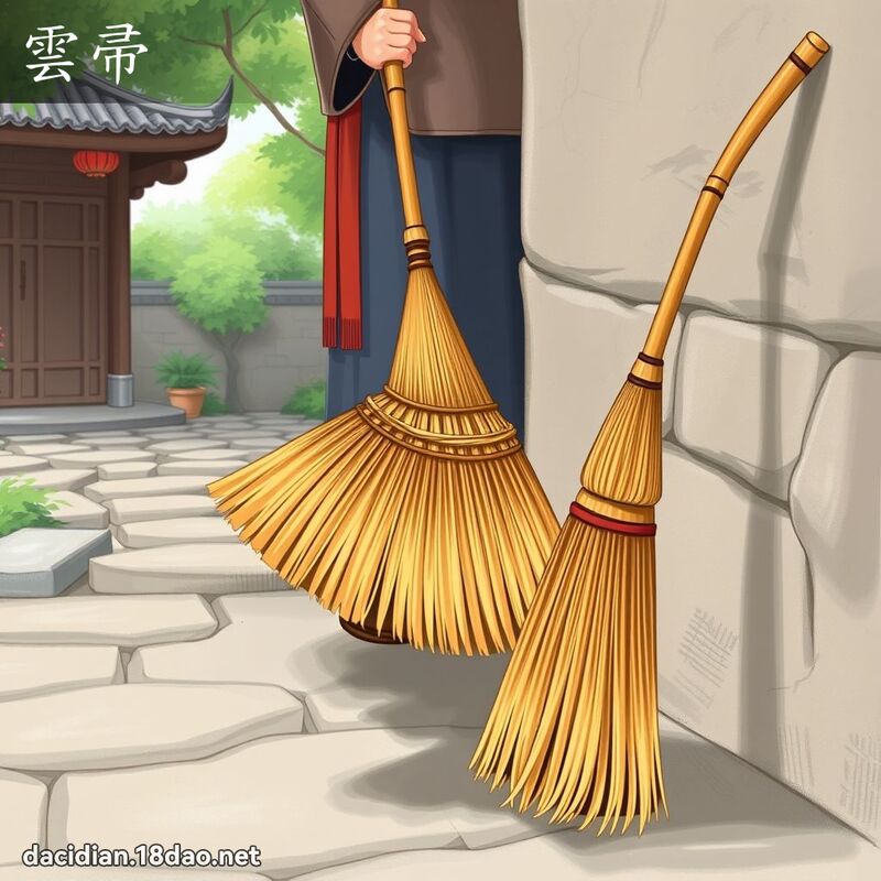 云帚 - 国语大辞典配图