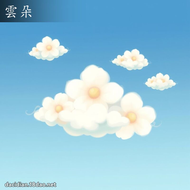 雲朵 - 國語大辭典配圖
