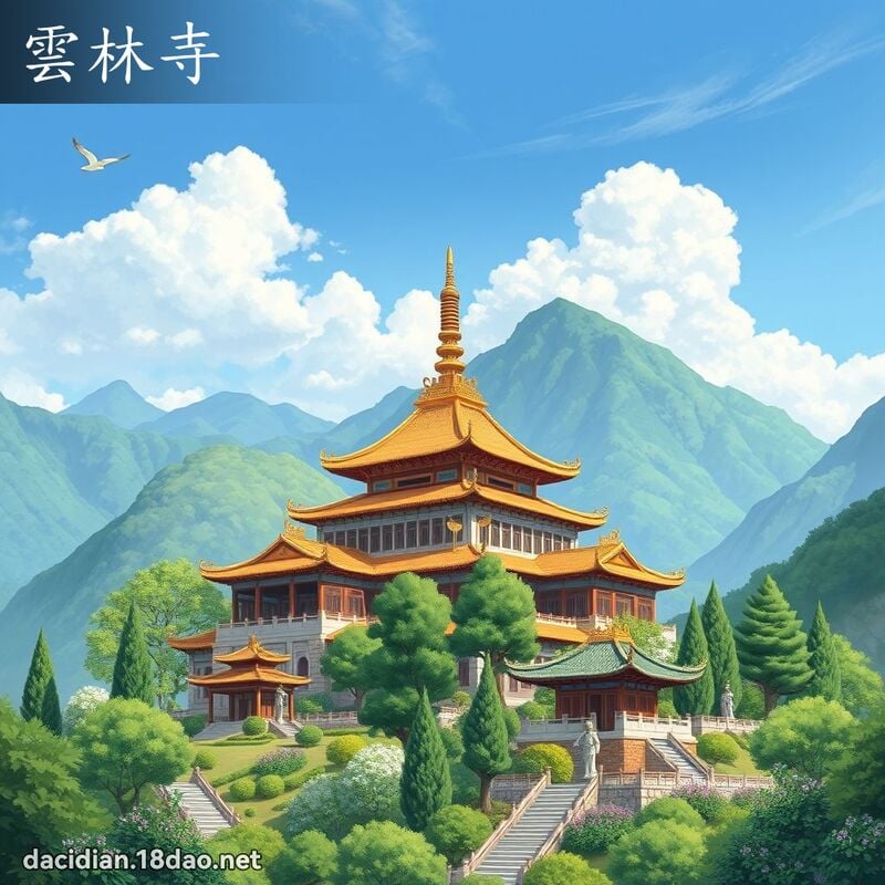 雲林寺 - 國語大辭典配圖