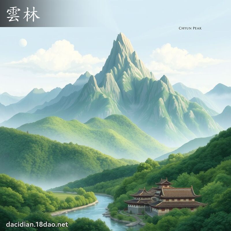 雲林 - 國語大辭典配圖