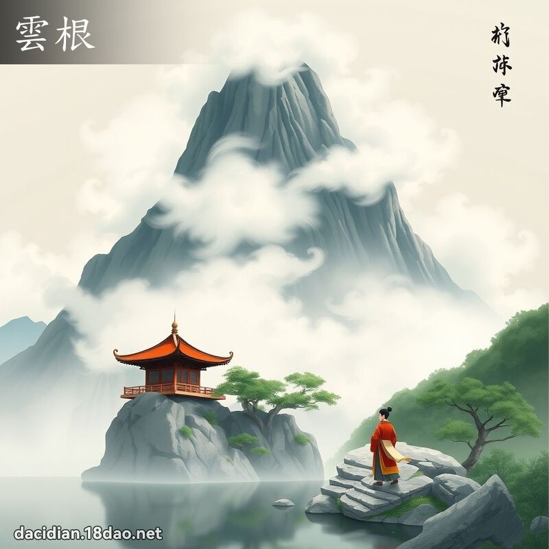 云根 - 国语大辞典配图