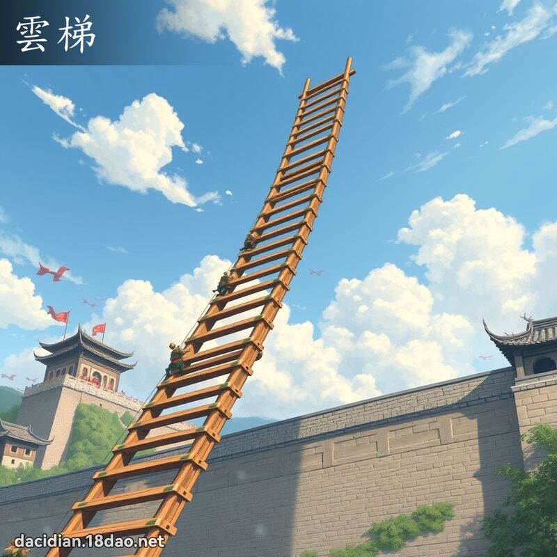雲梯 - 國語大辭典配圖