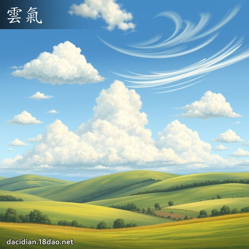 云气 - 国语大辞典配图