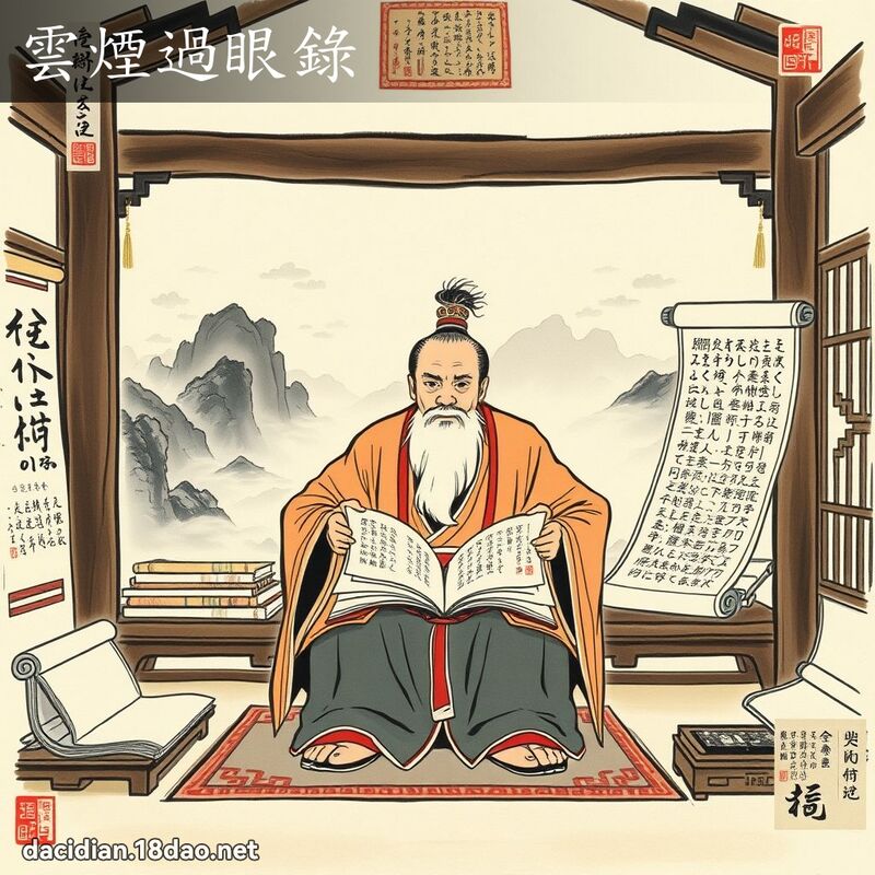 雲煙過眼錄 - 國語大辭典配圖