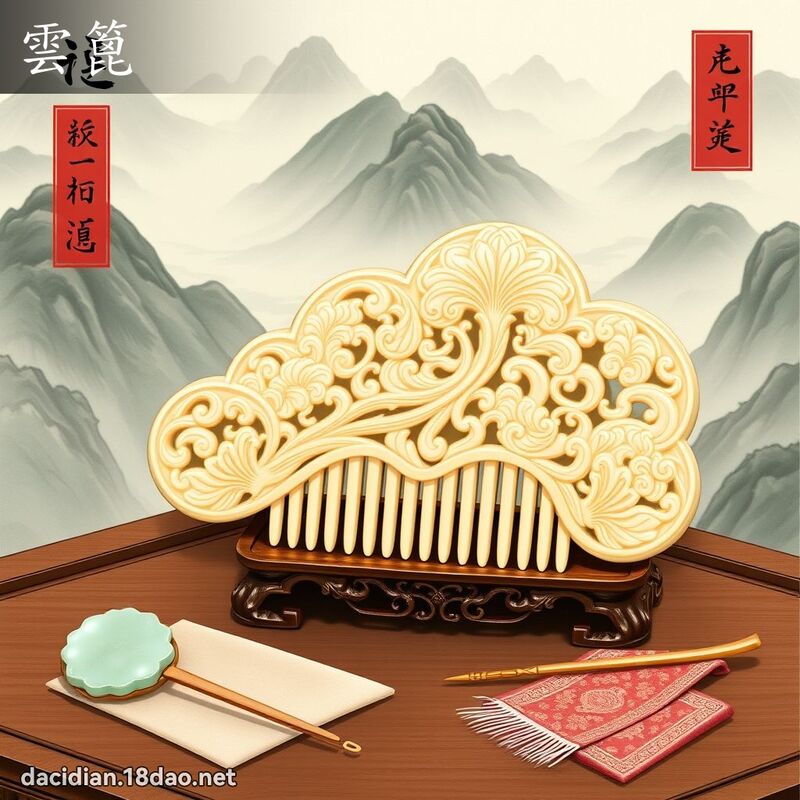 雲篦 - 國語大辭典配圖
