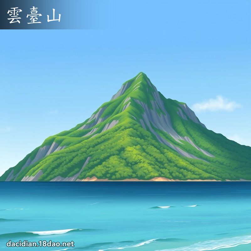 雲臺山 - 國語大辭典配圖