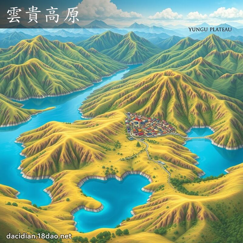 雲貴高原 - 國語大辭典配圖