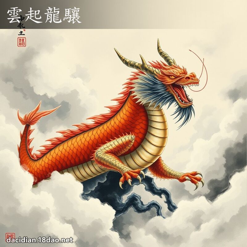 雲起龍驤 - 國語大辭典配圖