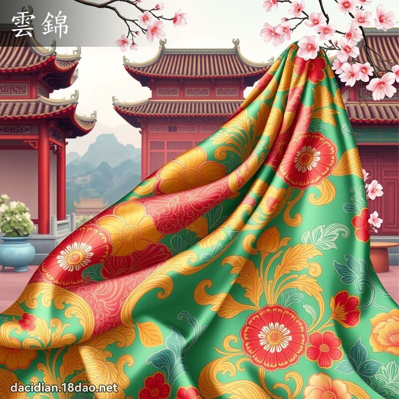 雲錦 - 國語大辭典配圖
