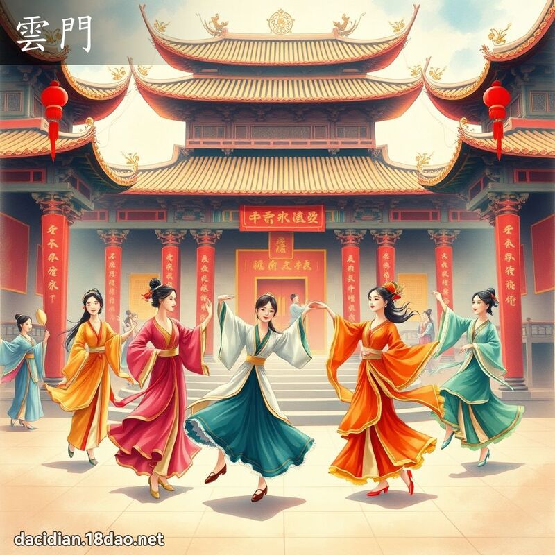 雲門 - 國語大辭典配圖