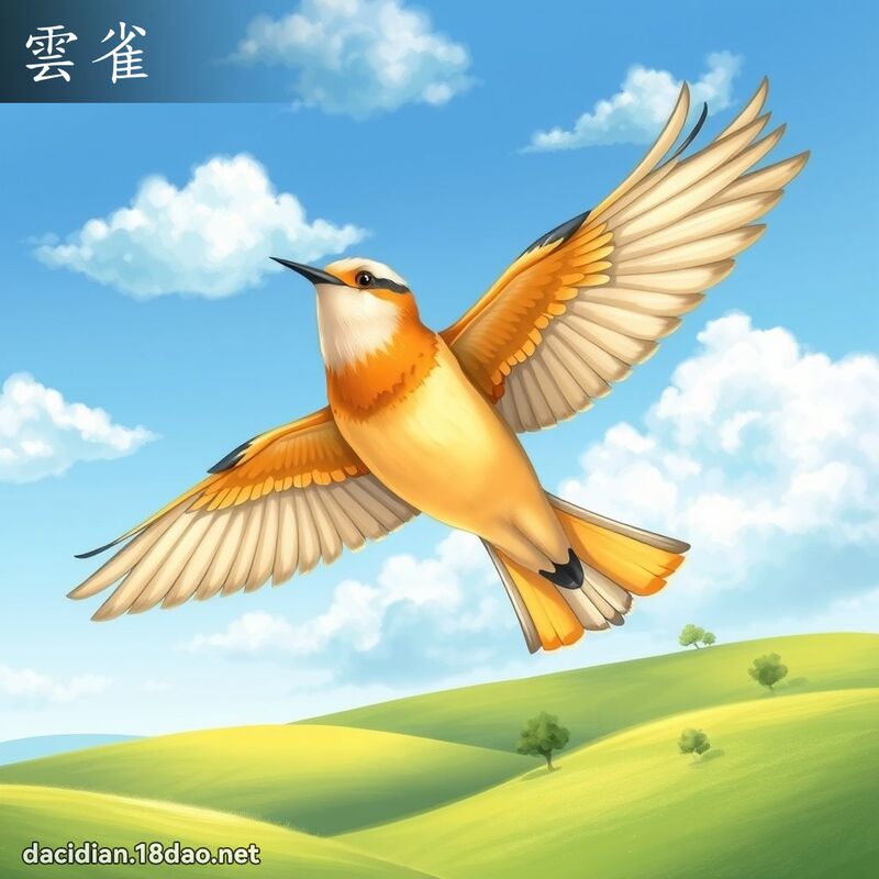 雲雀 - 國語大辭典配圖