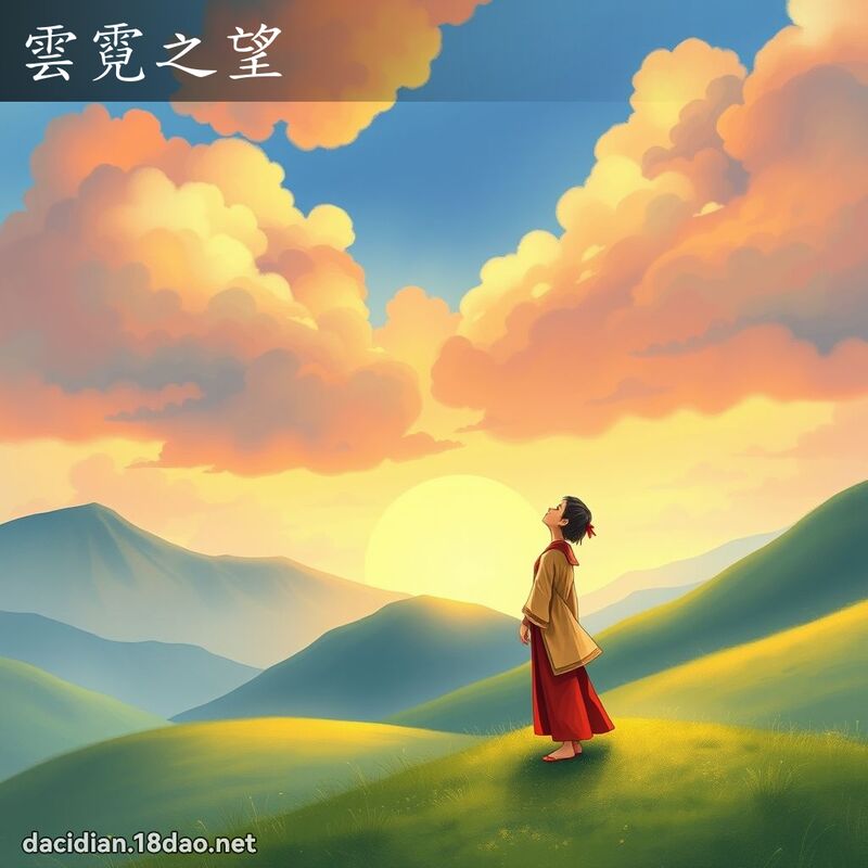 雲霓之望 - 國語大辭典配圖