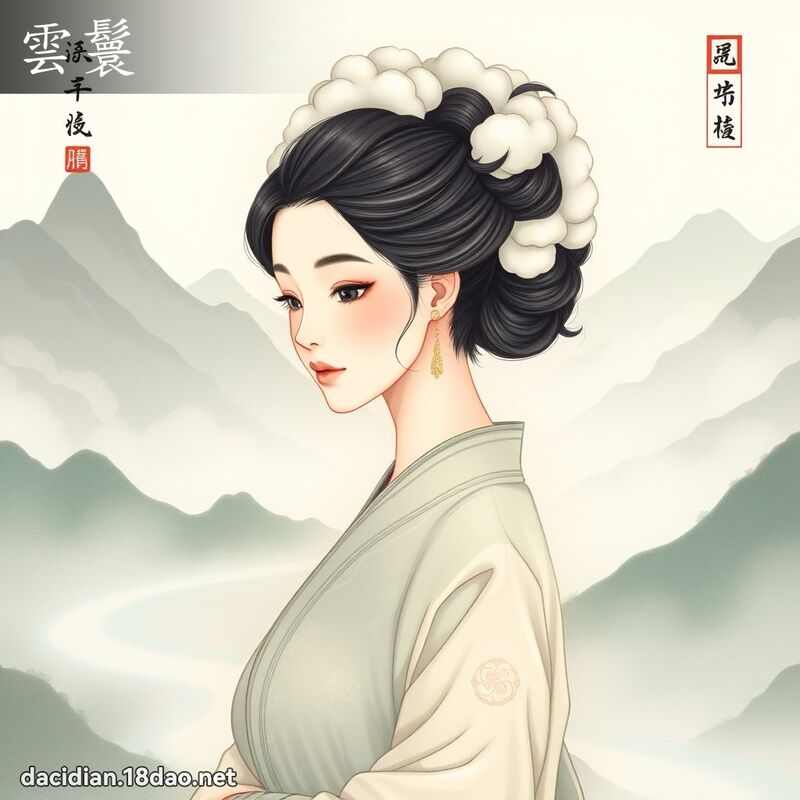 云鬟 - 国语大辞典配图