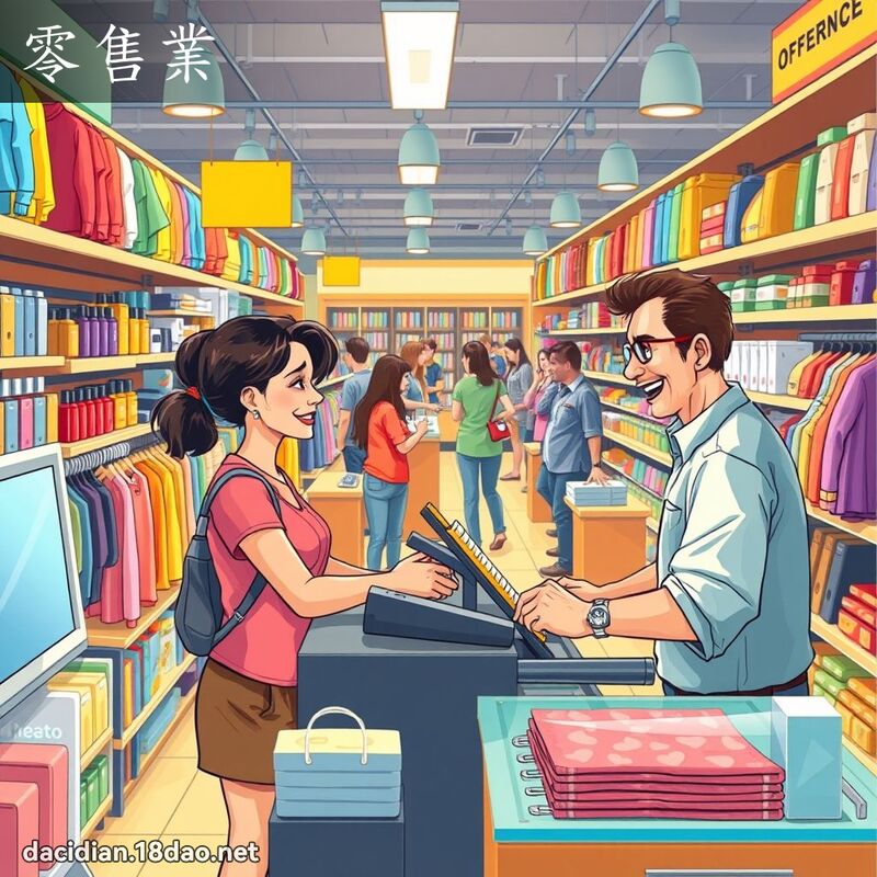零售業 - 國語大辭典配圖
