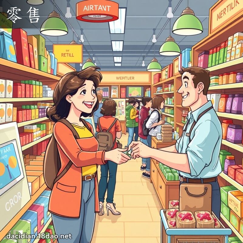 零售 - 國語大辭典配圖
