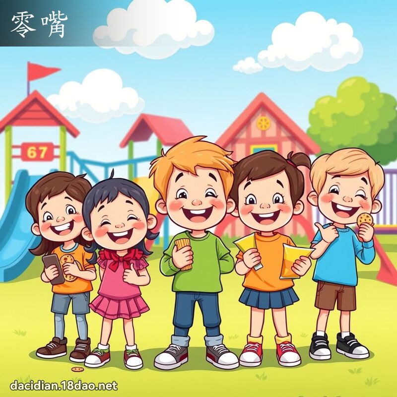 零嘴 - 國語大辭典配圖