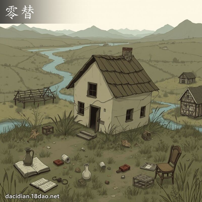 零替 - 国语大辞典配图