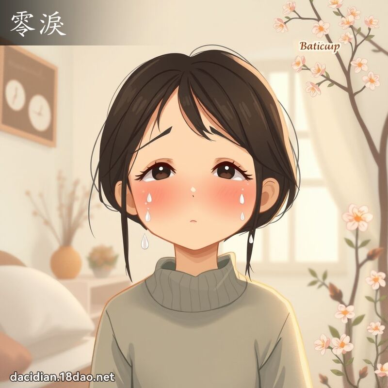 零泪 - 国语大辞典配图