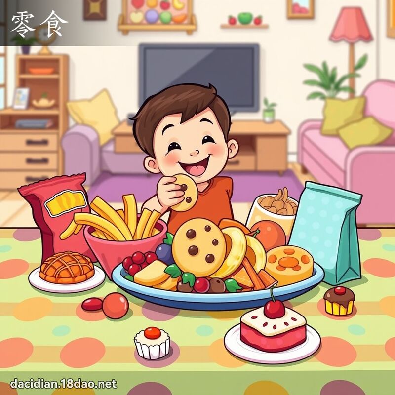 零食 - 國語大辭典配圖