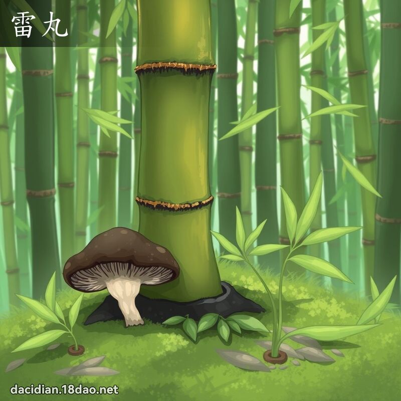 雷丸 - 国语大辞典配图