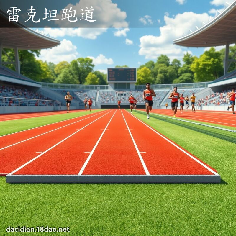 雷克坦跑道 - 国语大辞典配图