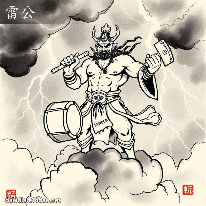 雷公 - 国语大辞典配图