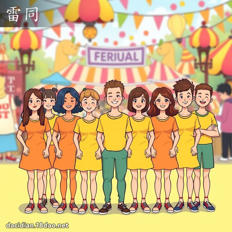 雷同 - 國語大辭典配圖