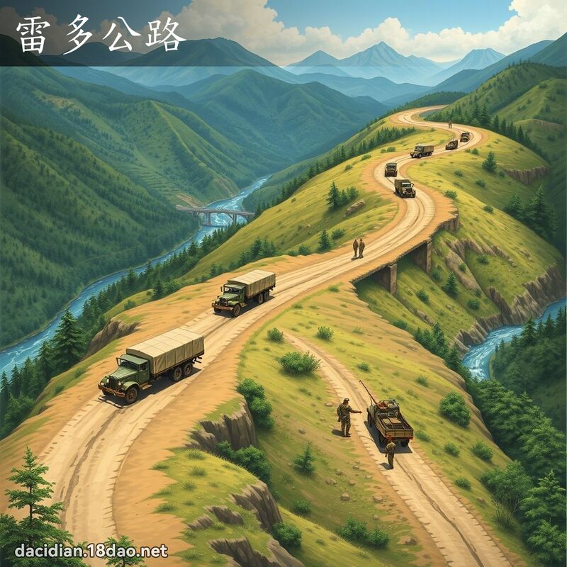 雷多公路 - 国语大辞典配图