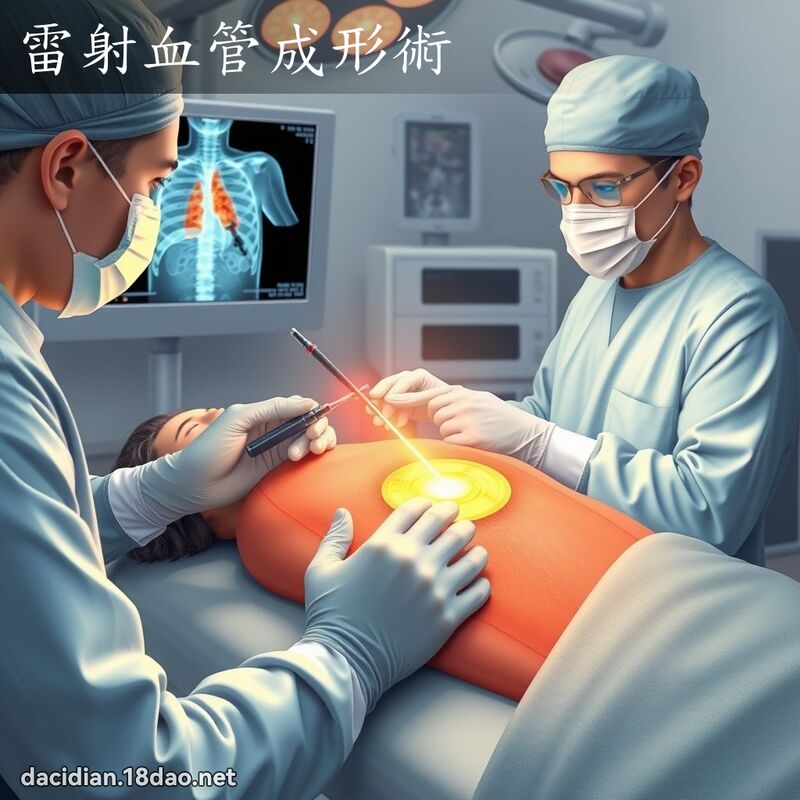 雷射血管成形术 - 国语大辞典配图