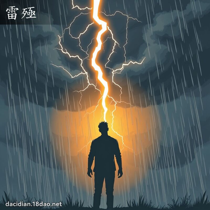 雷殛 - 國語大辭典配圖
