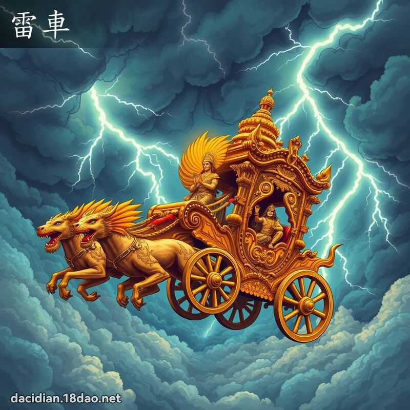 雷车 - 国语大辞典配图