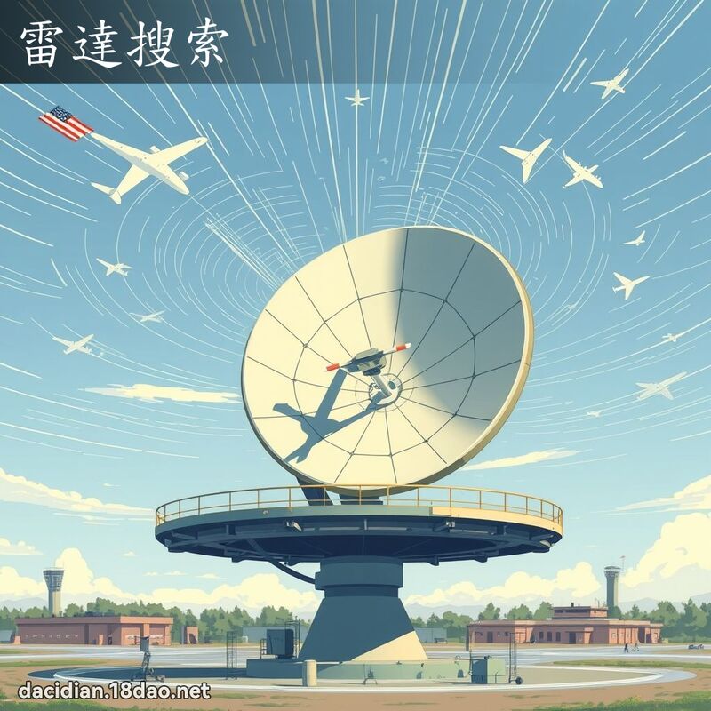 雷达搜索 - 国语大辞典配图