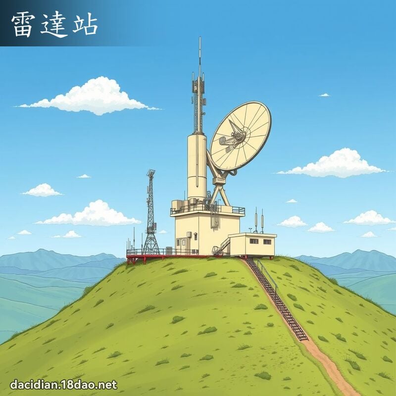 雷达站 - 国语大辞典配图