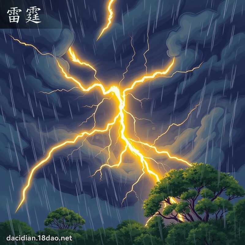 雷霆 - 國語大辭典配圖