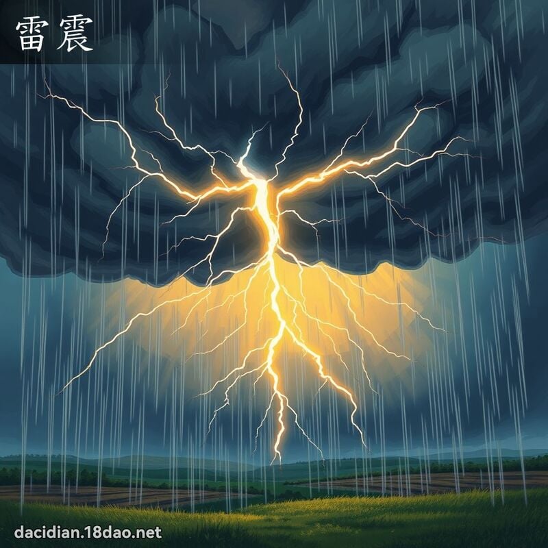 雷震 - 国语大辞典配图