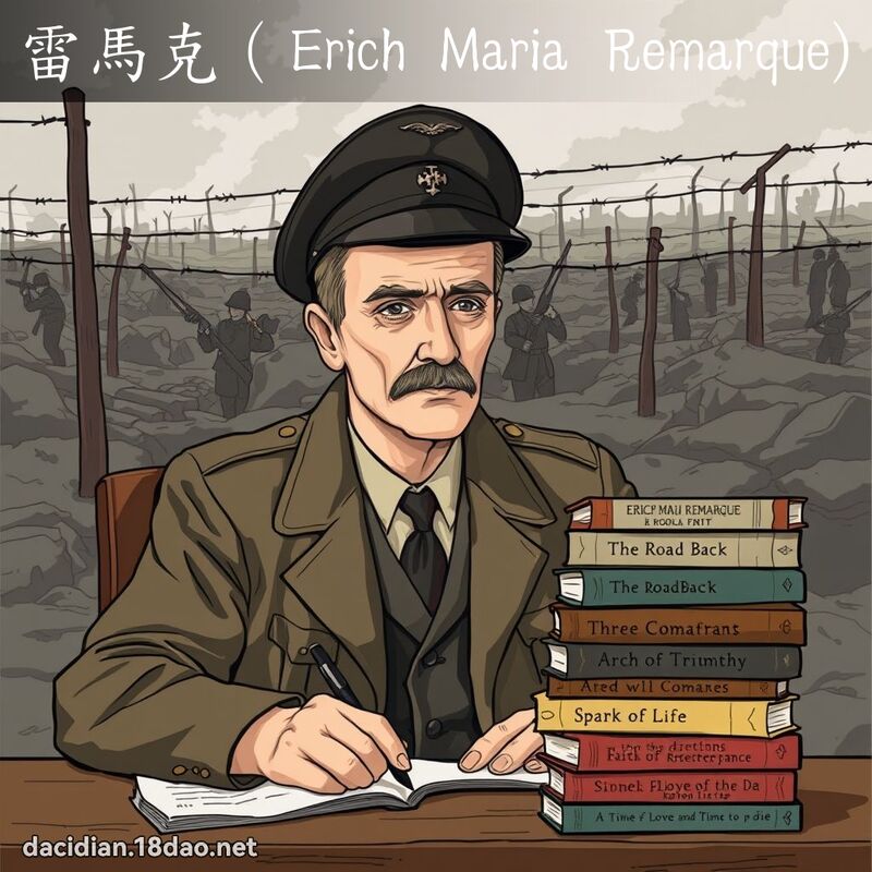 雷马克（Erich Maria Remarque) - 国语大辞典配图