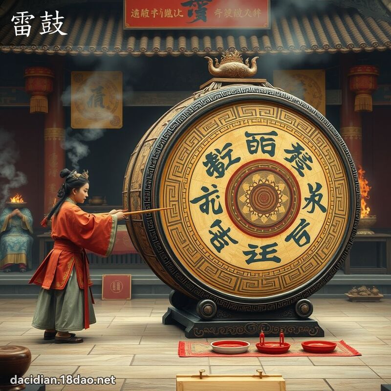 雷鼓 - 国语大辞典配图